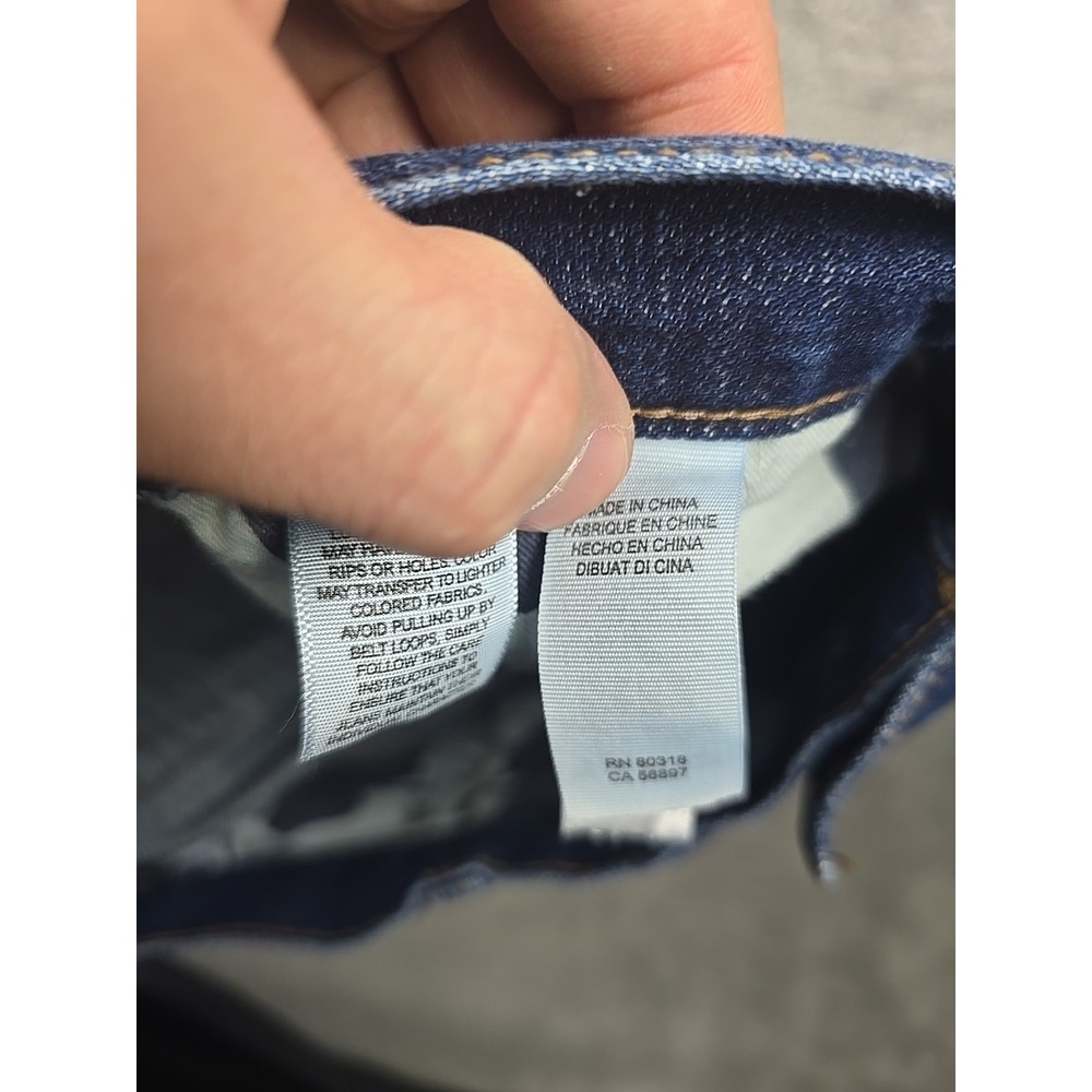 Lucky Brand 361 Vintage Fit Straight Leg Jeans Mens Size 34x30 Blue Stretch - Picture 7 of 11